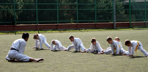 tv11 trening karate dzieci mokotów