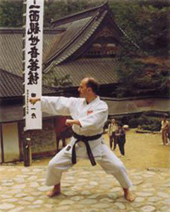 mistrz karate kobudo
