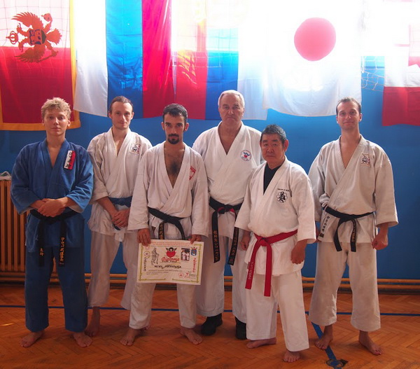  Polish karate team in Serbia